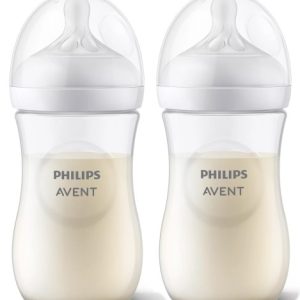 2 x Butelka do karmienia Avent Natural 260 ml