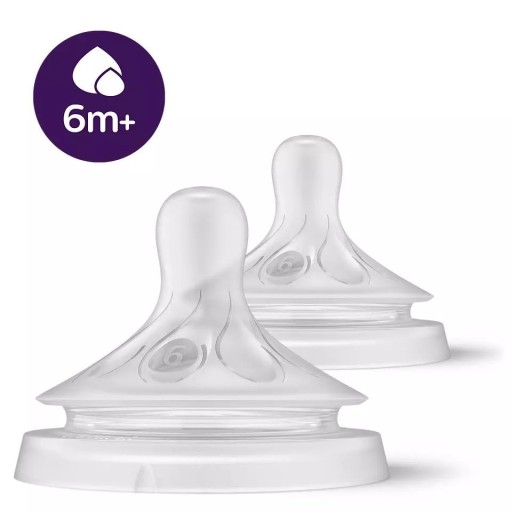 AVENT NATURAL RESPONSE SMOCZEK DO GĘSTYCH POKARÓW KASZEK BUTELKI 2szt 6m+