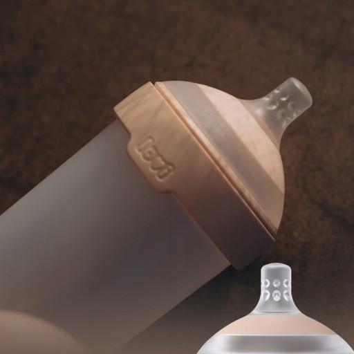 BUTELKA DO KARMIENIA LOVI MAMMAFEEL 150ml ZE SMOCZKIEM DYNAMICZNYM 0m+