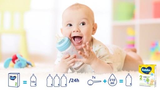 Bebiko 2 Mleko następne dla niemowląt 5 x 350 g