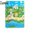 DUŻA MATA EDUKACYJNA PIANKOWA KOC PIKNIKOWY GRUBA 120 x180 cm DLA DZIECI XL