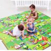 DUŻA MATA EDUKACYJNA PIANKOWA KOC PIKNIKOWY GRUBA 120 x180 cm DLA DZIECI XL