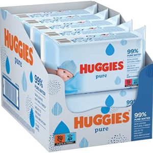 HUGGIES PURE chusteczki JUMBO PACK 10 x 72