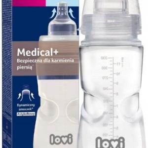 Lovi Butelka Medical 330ml + Smoczek 9m+ 21/561