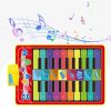 MATA DO TAŃCZENIA MUZYCZNA ELEKTRONICZNA PIANINO GRA DLA CAŁEJ RODZINY XXL