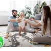 MATA PIANKOWA EDUKACYJNA SKŁADANA DLA DZIECI DUŻA 180x200 PIANKA XPE NUKIDO