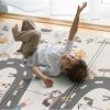 MATA PIANKOWA EDUKACYJNA SKŁADANA DLA DZIECI DUŻA 180x200 PIANKA XPE NUKIDO