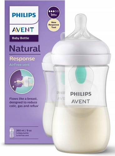 PHILIPS AVENT BUTELKA NATURAL RESPONSE AIRFREE 260ml