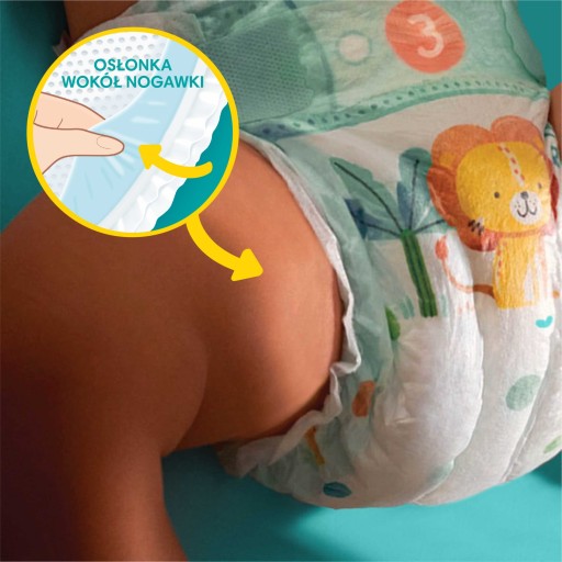 PIELUSZKI PAMPERS ACTIVE BABY ROZMIAR 4 SZT. 132