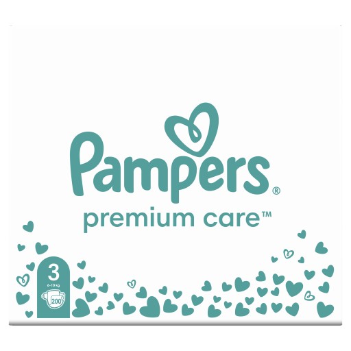 Pampers Premium Care 3 2x200 szt. 6-10 kg Pieluszki Miesięczny zapas