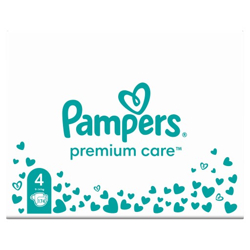 Pampers Premium Care 4 2x174 szt. 9-14 kg Pieluszki Miesięczny zapas
