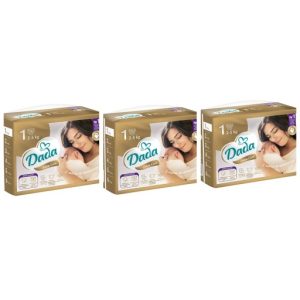 Pieluszki DADA Extra Care rozmiar 1 2-5 kg 3×26 szt.