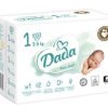 Pieluszki Dada 1 Białe Pieluchy PureCare Pampersy Rozmiar 1 2-5 kg 24x23szt