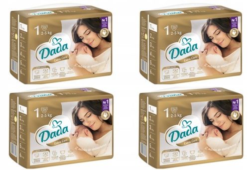 Pieluszki Dada Extra Care Rozmiar 1 104 szt.