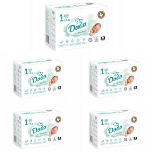 Pieluszki Dada Pure Care Rozmiar 1 115szt.